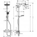 Душевая система Hansgrohe Crometta S 240 1jet Showerpipe 27267000 240 мм