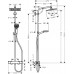 Душевая система Hansgrohe Crometta E 240 1jet Showerpipe 27271000 240 мм