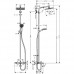 Душевая система Hansgrohe Crometta E 240 1jet Showerpipe 27298000 240 мм