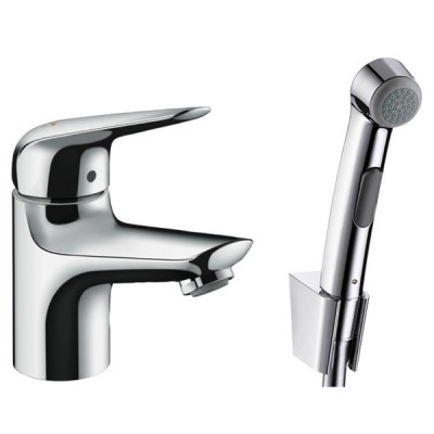 Смеситель для раковины Hansgrohe Novus 70 71144000 с гигиеническим душем