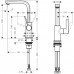 Смеситель для раковины Hansgrohe Metris S 31161000