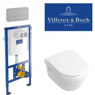 Инсталляция Villeroy & Boch 92246100 в комплекте с унитазом Architectura 5684 H101